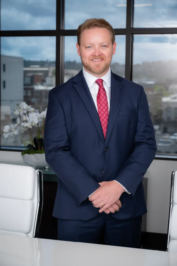 Picture of Hunter in Boardroom