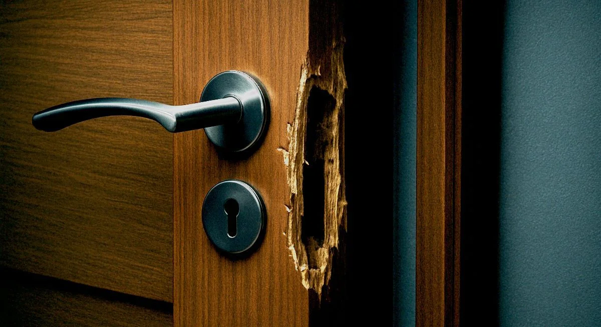 broken door
